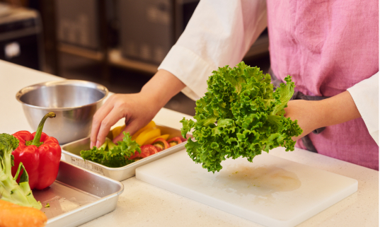 料理を通じた「目標達成の共有」