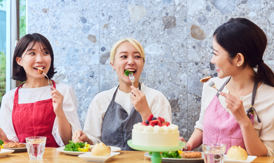 食を囲んだ「交流と信頼の深化」