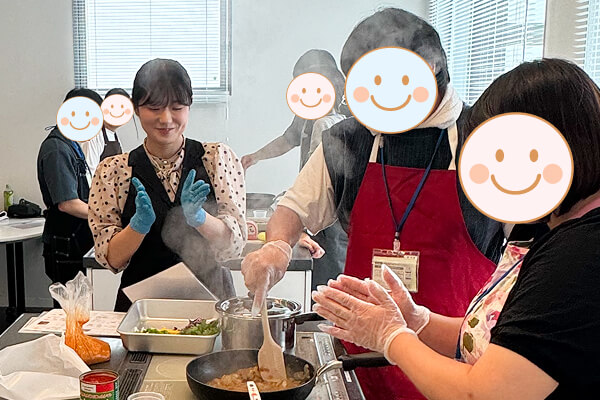 婚活クッキングの開始