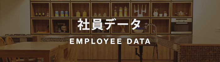 EMPLOYEE DATA/社員データ
