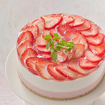 いちごケーキの画像
