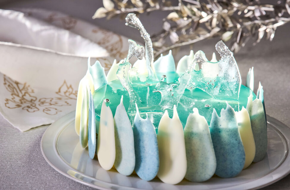 アナと雪の女王/氷の魔法のレアチーズケーキ