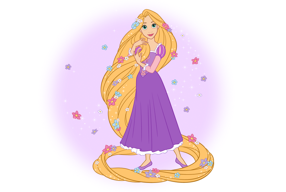 ラプンツェル/ドレスケーキ