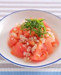トマトのさっぱり和え